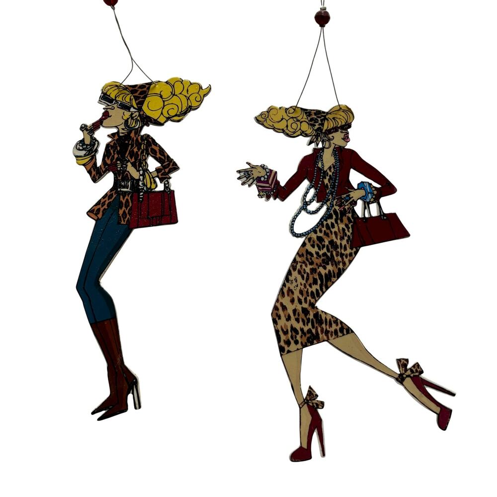 Chico's Metal Diva Rodeo Drive Mary Lynn Blasutta Ornaments Gift Tags NWoT Lot 2